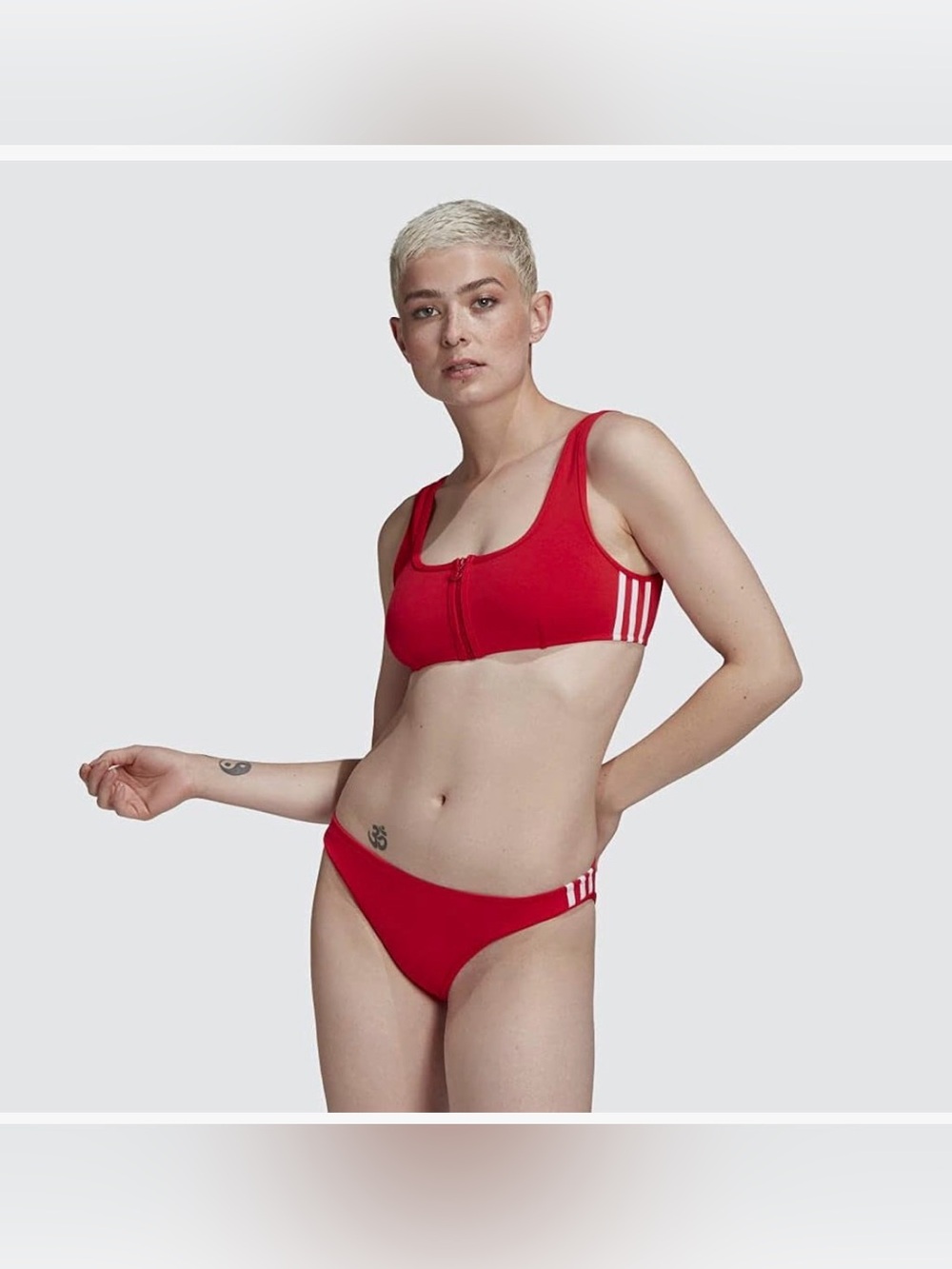 ❤️ adidas Originals Women's Adicolor Classic Primeblue Bikini Top size M